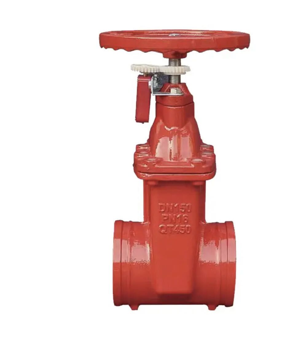 信號溝槽軟密封閘閥